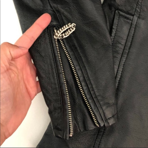 🏍 💯% AUTHENTIC-HARLEY DAVIDSON LEATHER JACKET                 🏍 NEW CONDITION - Picture 6 of 11